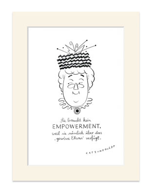 Originalzeichnung "Empowerment"