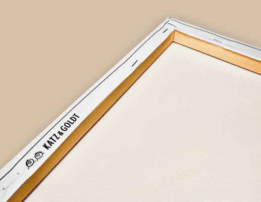 Rückseite – Leinwanddruck "Wimmelbild"