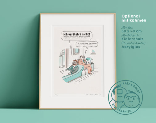 Optional mit Rahmen