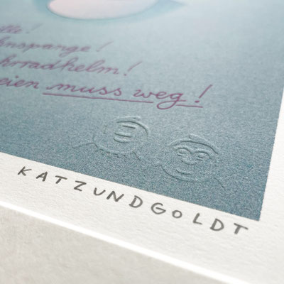Prägung, Signatur
