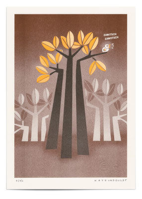 Risographie "Zawitsch Zawotsch"