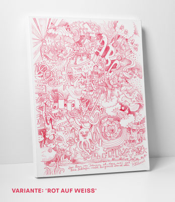 Variante "Rot auf Weiß"