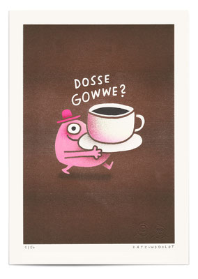 Risographie "Dosse Gowwe?"