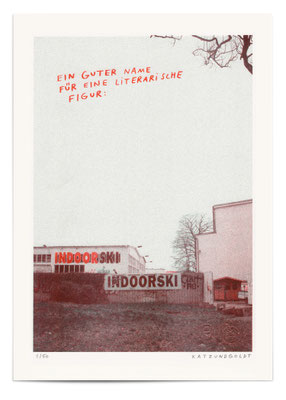 Risographie "Indoorski"