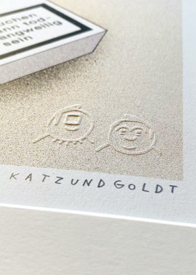 Prägung, Signatur
