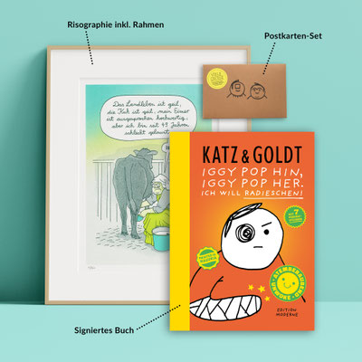 Katz & Goldt-Radieschen-Bündel
