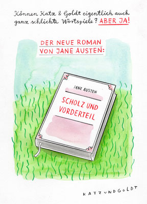 Originalzeichnung "Scholz und Vorderteil"