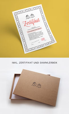 Zertifikat, Sammlerbox