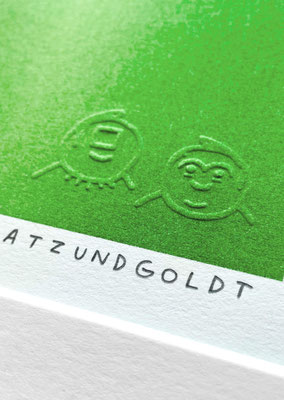 Prägung, Signatur