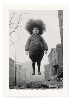 Risographie "Schwebender Wicht"