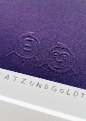 Prägung, Signatur