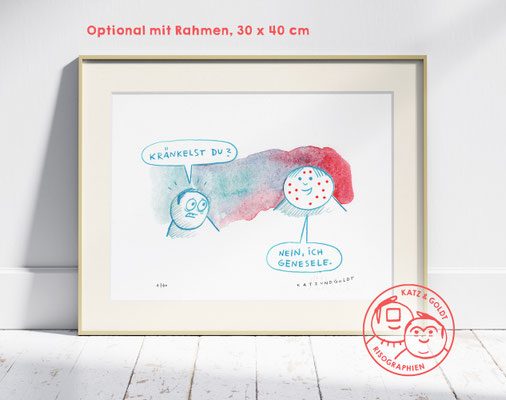 Optional mit Rahmen