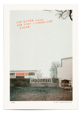 Risographie "Indoorski"