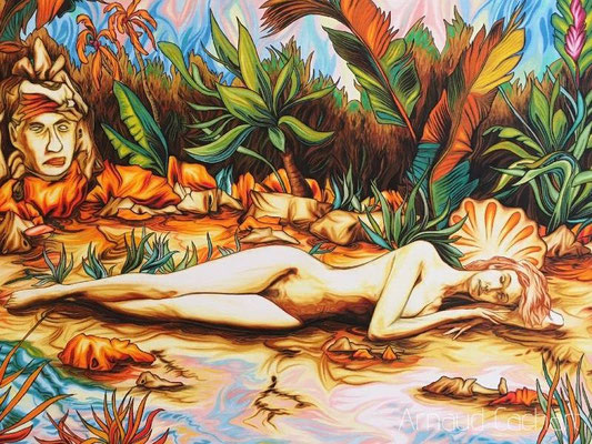 Elle, Vénus... - dimensions 30P (92x65)