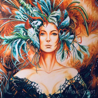 Ambroisie - dimensions 80 x 80