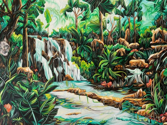 L’appel de la forêt 8 - dimensions 30 P (92x65)