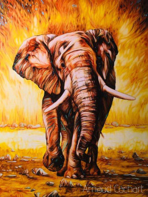 Ganesh - dimensions 30F (92 x 73)