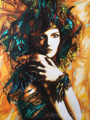 Freyja - dimensions 20F (73 x 60) - VENDUE