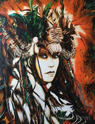 Les valkyries 2 - dimensions 30F (92 x 73)