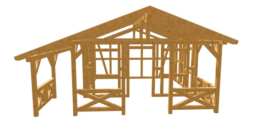 Holzhaus selber bauen