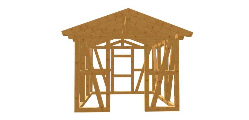 Holzhaus selber bauen