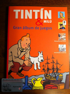 Tintin & Milu gran album de juegos