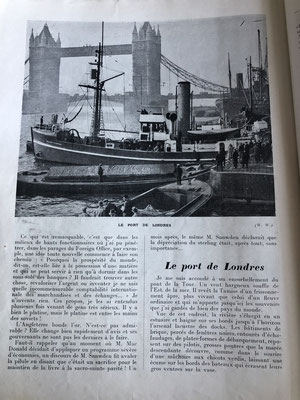 Le Crapouillot Noviembre 1931, toma de contacto con el barco William Scoresby que inspiró el Aurora de Estrella