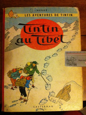Tibet Primera edición Color Francesa B29 1960
