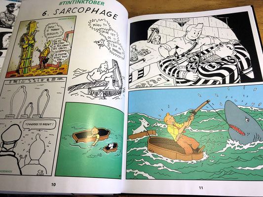 Libro parodia Tintinktober 2020