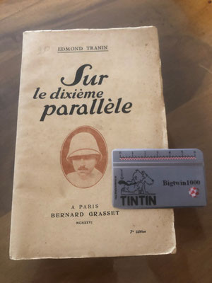 Sur le dixieme parallele, fuente de inspiración de Tintin en el Congo