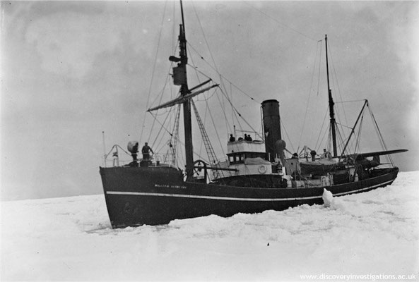 William Scoresby, barco que en su ultima expedición polar montó un hidroavión en popa