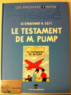 Archives Tintin Jo Zette Jocko Testamento Vol.27