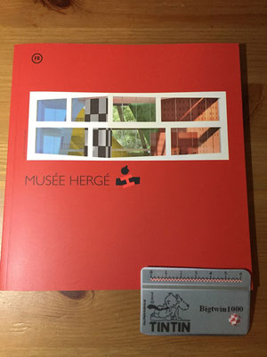 Libro catalogo museo Hergé