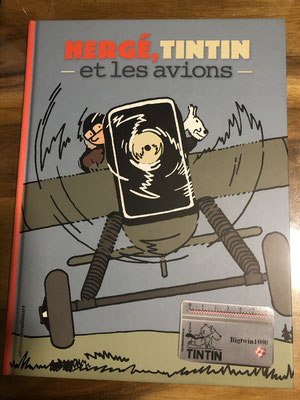 Hergé, tintin et les avions