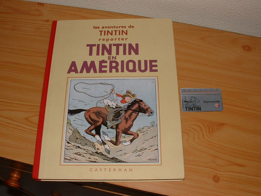 Facsimil b/n edición 1937 Tintin en America