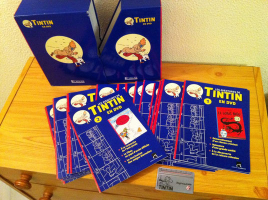 Libretos colección Tintin en DVD
