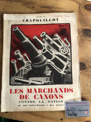 Le Crapouillot Octubre 1939, fuente de inspiración para la versión color de Oreja (Basaroff)