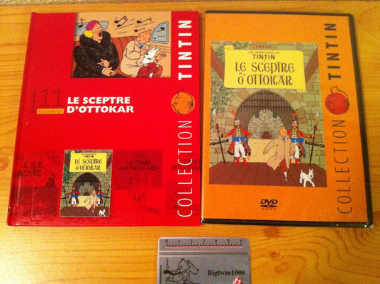 libreto 11 Le sceptre d'ottokar (Collection tout savoir sur...) con DVD