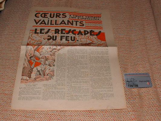 Coeurs Vaillants Nº7 Febrero 1932 contiene Soviets