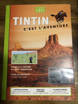 Tintin c'est l'aventure GEO Nº 4