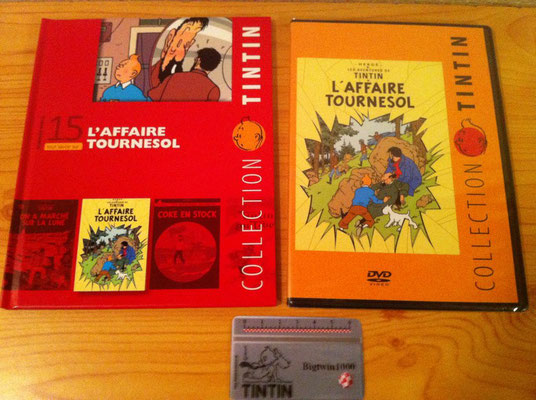 libreto 15 L'affaire Tournesol (Collection tout savoir sur...) con DVD