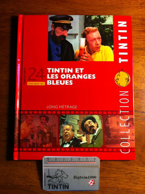 libreto 24 Tintin et les oranges bleues (Collection tout savoir sur...) sin DVD