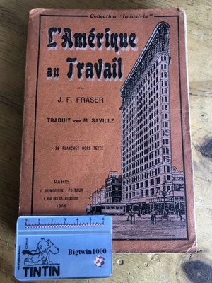 L'Amérique au Travail (Fraser), fuente de inspiración de Tintin en America