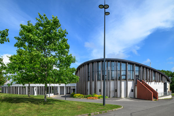 Photographie d'architecture - Médiathèque de Moëlan-sur-Mer - Bretagne 