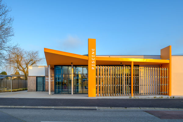 Photographie d'architecture - Piscine de Donges