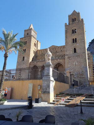 Kathedrale von Cefalu, gebaut im 13. Jahrhundert