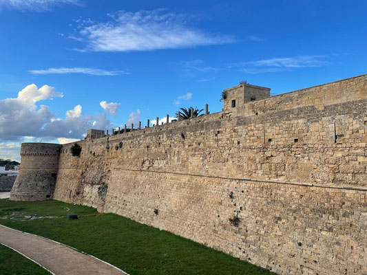 ein paar km weiter im Süden in Otranto scheint dann wieder die Sonne