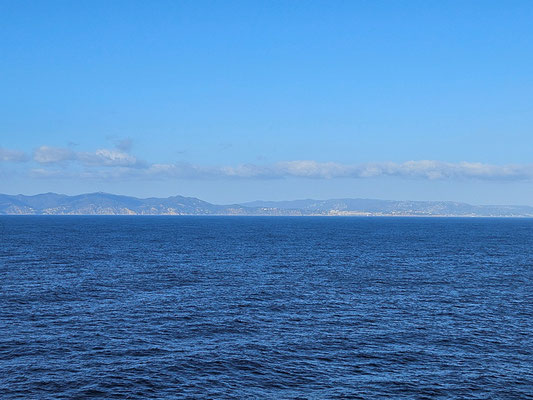 danach geht es weiter der Spanischen Küste entlang