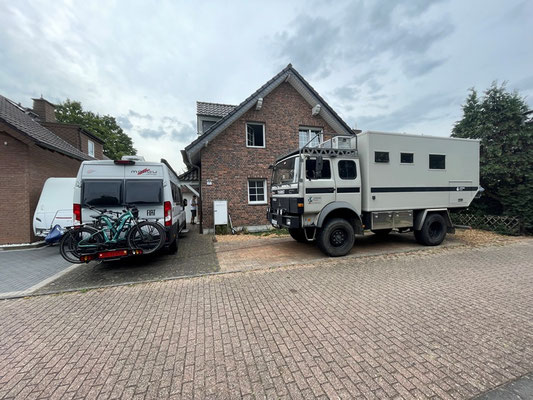 ein Tag später - bereits an der Homebase des Krümel-Temas