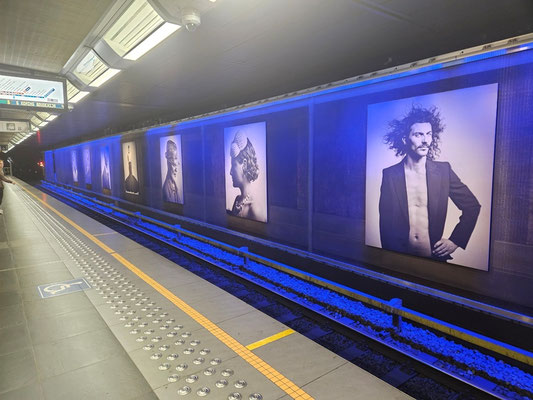 Brüssels Metro hat viele schöne Stationen